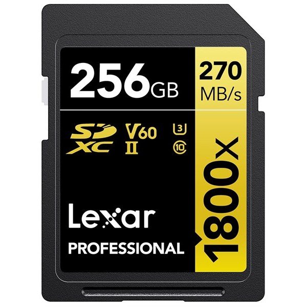 Lexar SDXC 256gb 1800x UHS II V60 - SD kaarten - Geheugen & Opslag ...