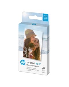 HP sprocket papier 2x3 20 vel